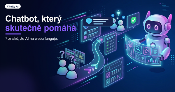 Chatbot, který skutečně pomáhá ve vizuálním stylu Chetty